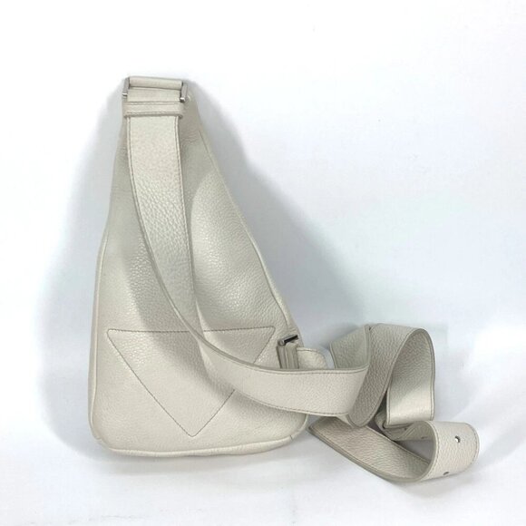 PRADA triangle logo triangle logo Cross Vitello Dino Leather Bag shoulder bag - Picture 3 of 12